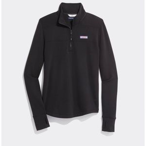 Vineyard Vines Women’s size XL black dreamcloth relaxed shep shirt